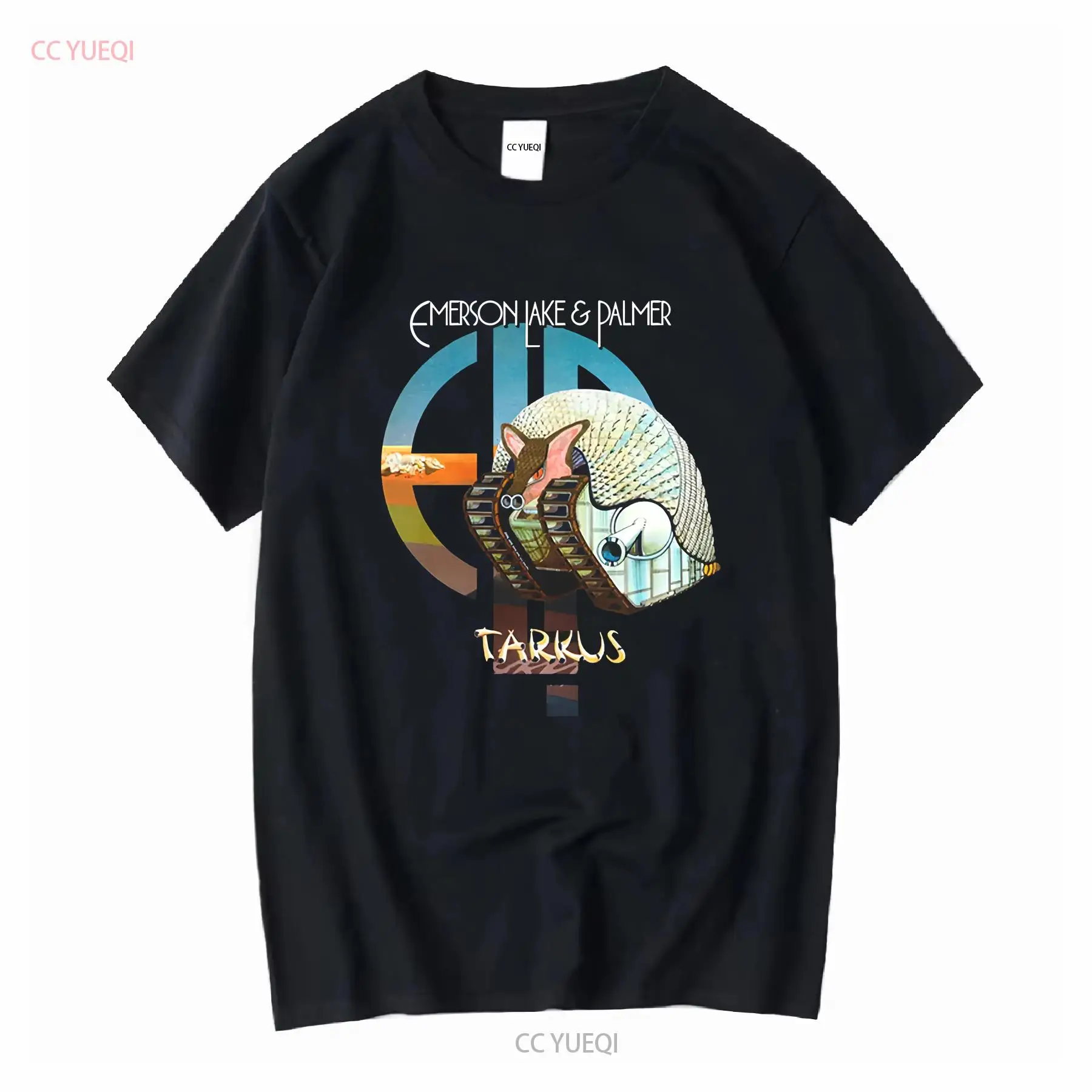 Vintage Fashion Jersey - تي شيرت Tarkus ELP Emerson Lake