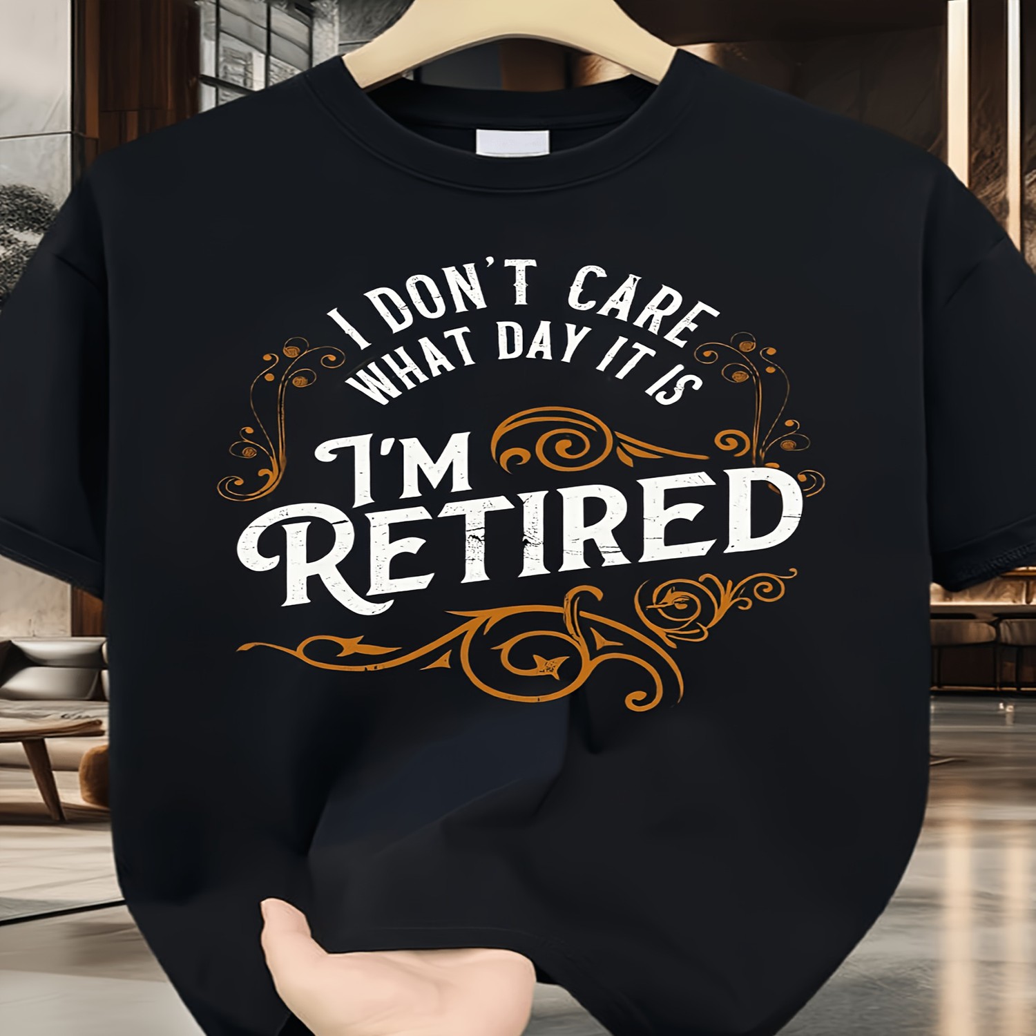 Vintage Fashion Quotes - تي شيرت رجالي جديد بمقاسات كبيرة